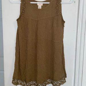 army green top
